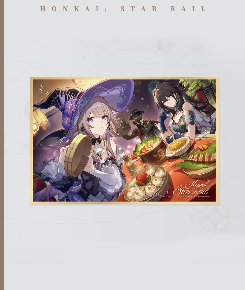 [Official Merch] Honkai: Star Rail "Galactic Celebration" Series Shikishi Art Board