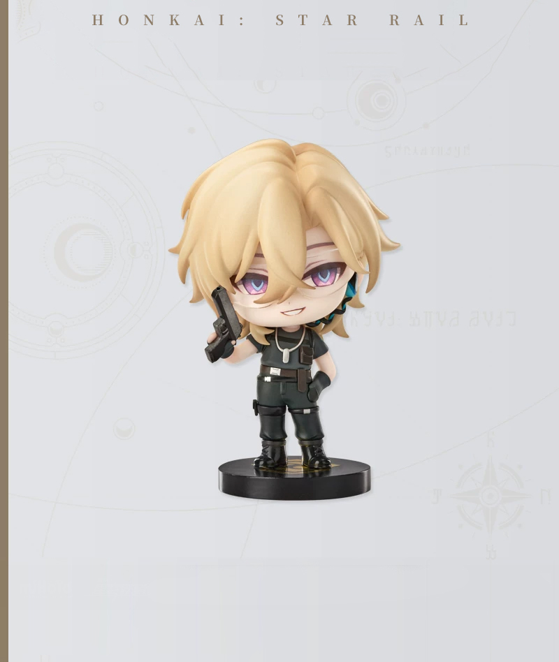 [Official Merch] HSR Nameless Medal Mini Chibi Figures