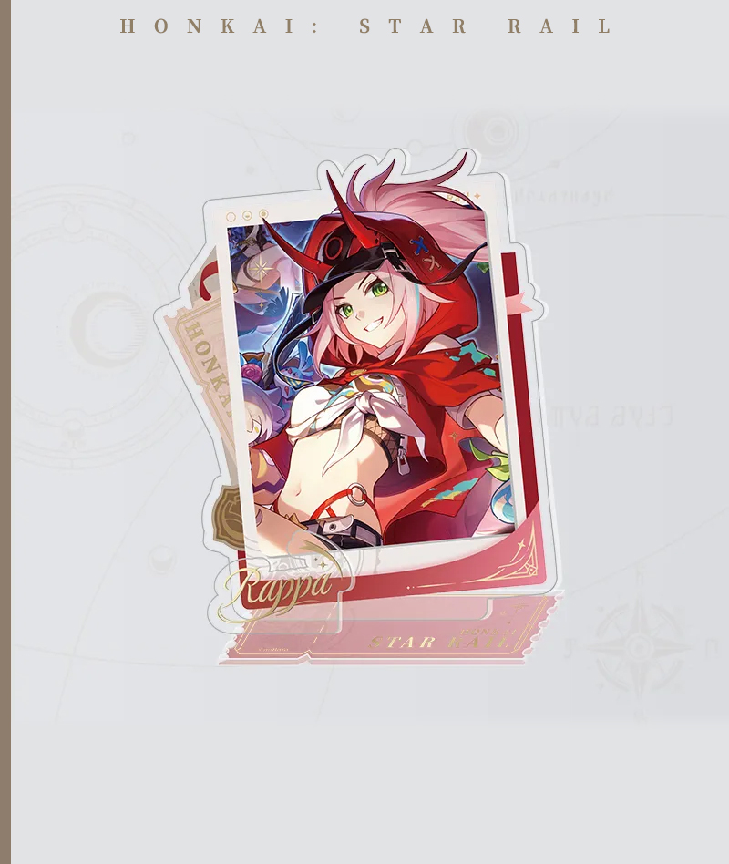 406-[Copy][Official Merch] Honkai: Star Rail Chibi Stand Adventures on the Astral Express