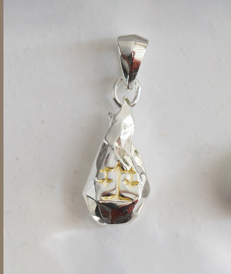 Honkai: Star Rail Titan Spark Solid Silver Necklace