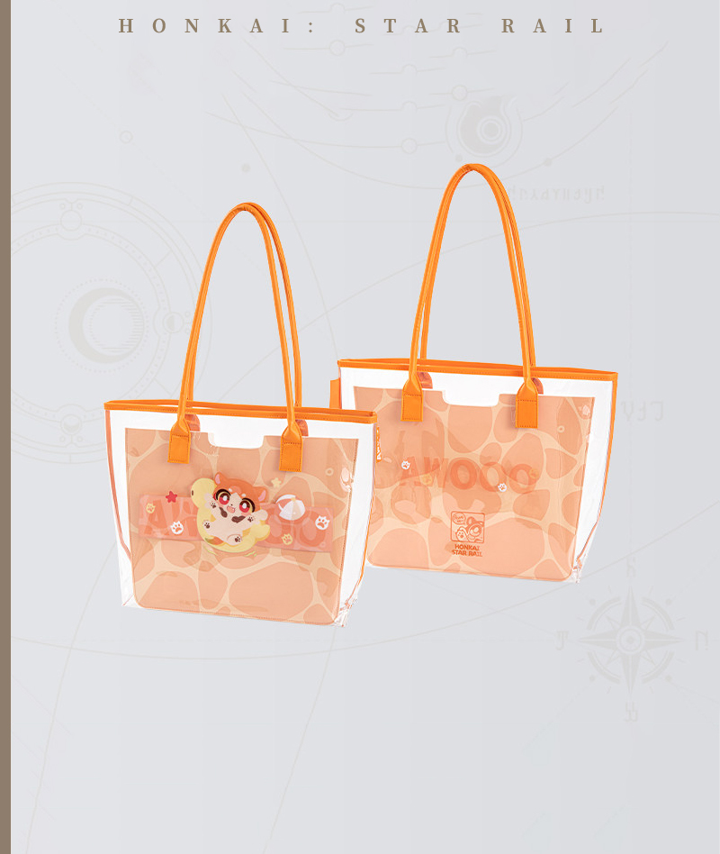 [Copy][Copy][Official Merch]  Honkai: Star Rail  Awooo Series Chimera Jelly Tote Bag