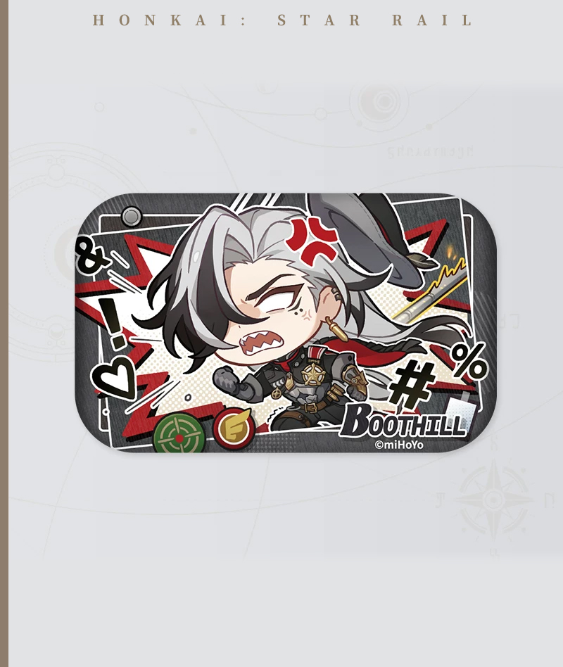 143-[Copy]HSR Cyrene Collection: Love Badge, Stand & Metal Bookmark