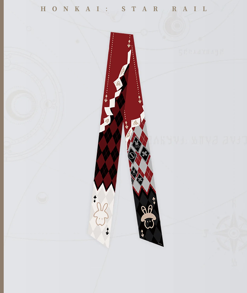 [Official Merch] HSR Character Impression Series Mulberry Silk Scarf Set - Sparxie Ver.
