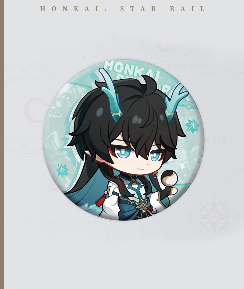 158-[Copy][Official Merch] Honkai: Star Rail Path of Nihility Character Series Badge