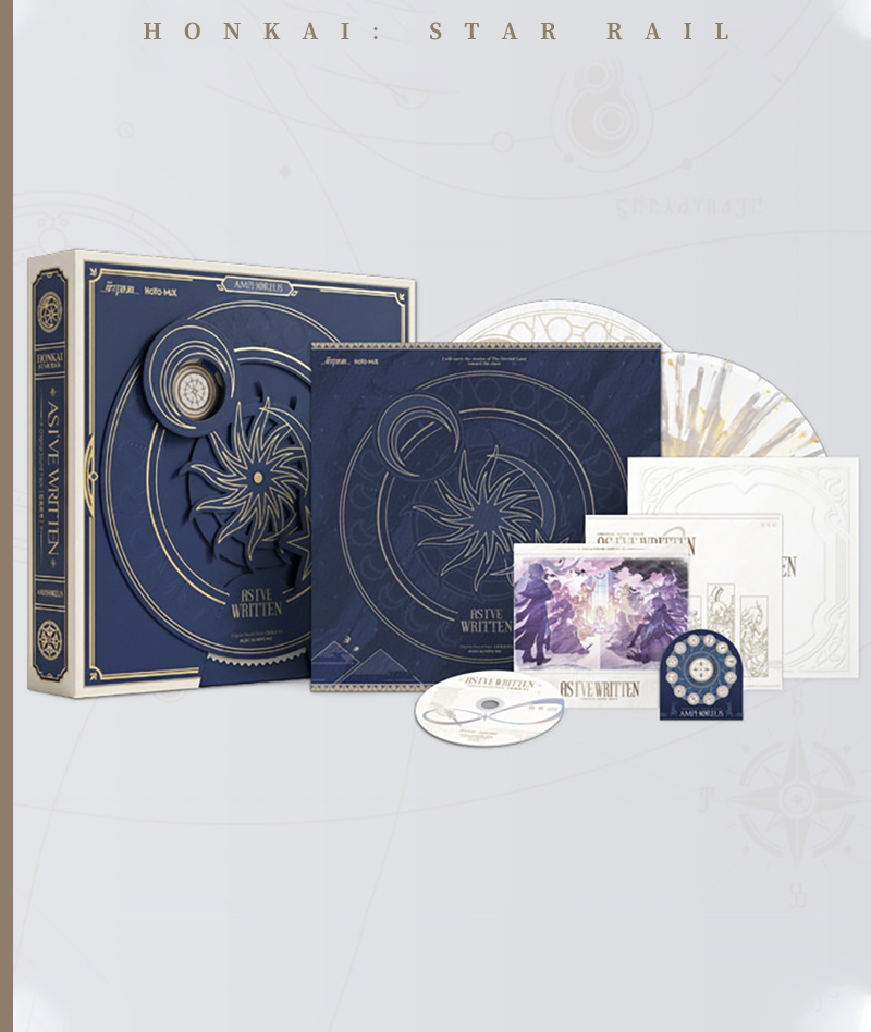 [Official Merch] Honkai Star Rail As I've Written Original Soundtrack Colored Vinyl Box Set
