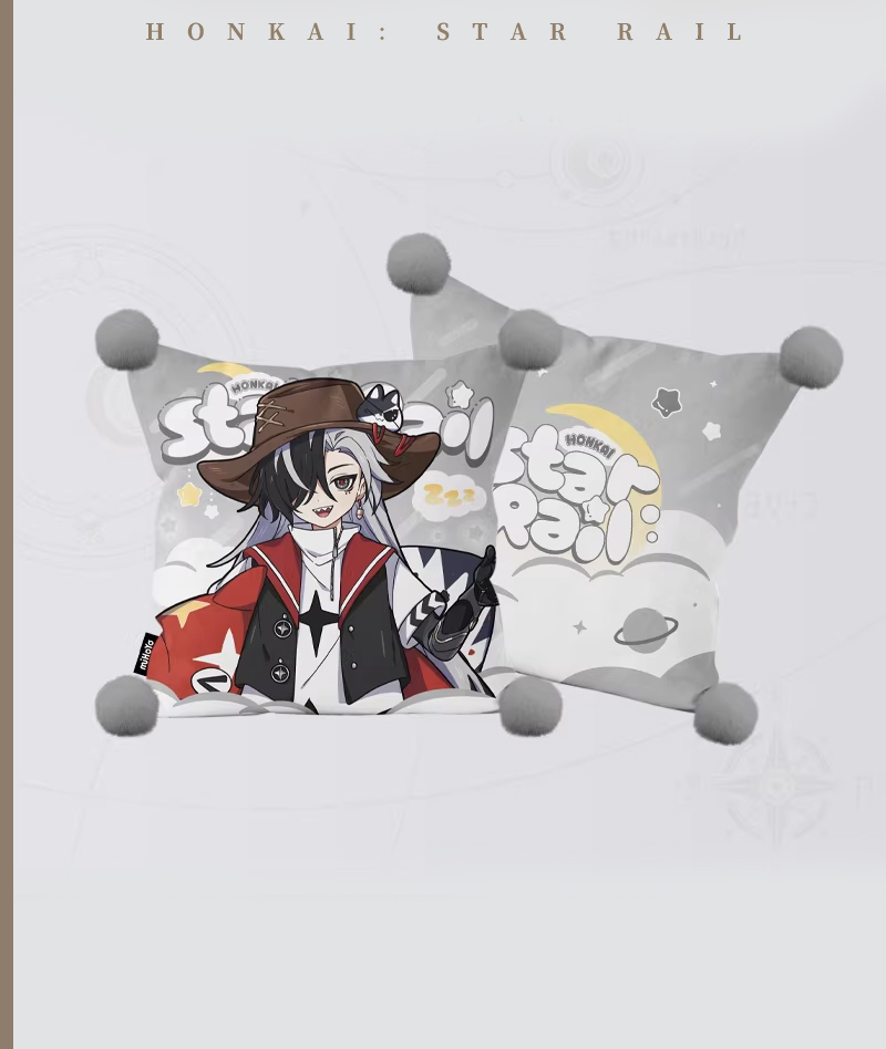 [Official Merch] HSR Throw Pillows - Boys Dormitory Series