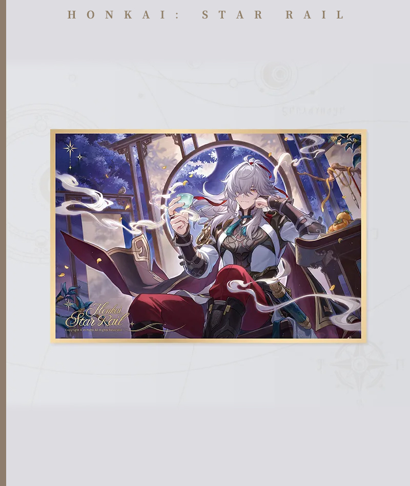 405-[Copy][Official Merch] Honkai: Star Rail Chibi Stand Adventures on the Astral Express