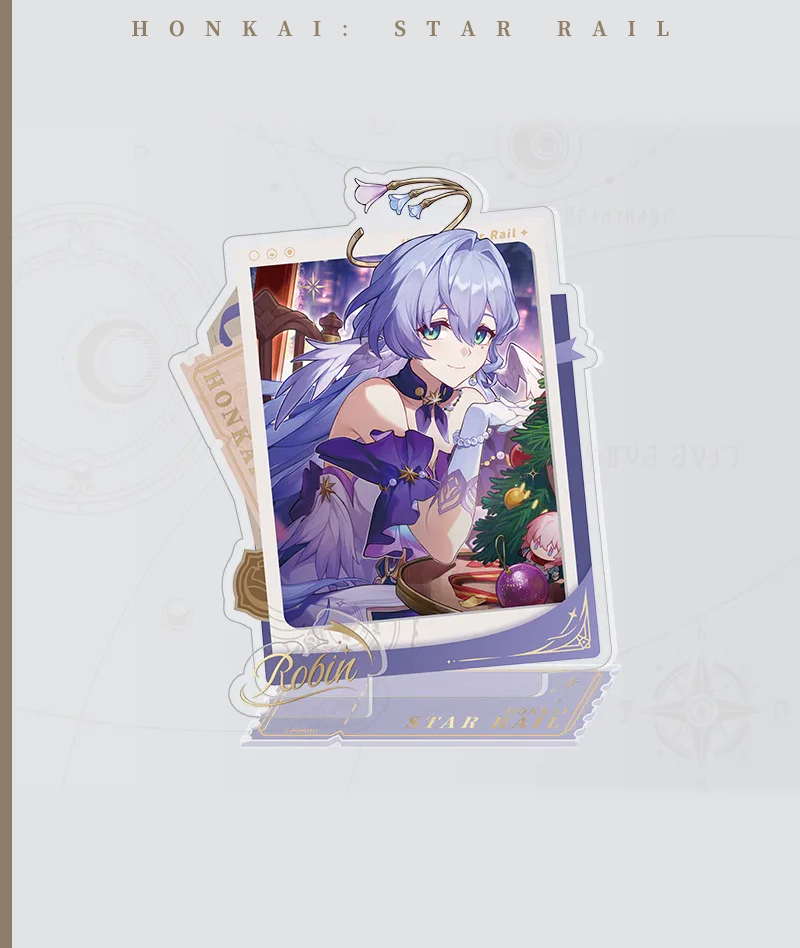406-[Copy][Official Merch] Honkai: Star Rail Chibi Stand Adventures on the Astral Express