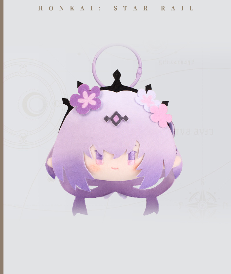 [Official Merch] HSR Plush Charm Big Head Series