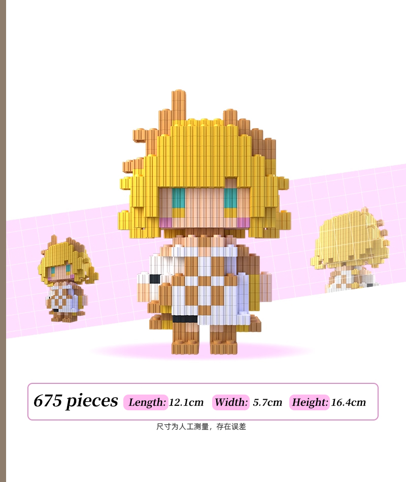 Honkai: Star Rail Amphoreus Character Building Block Figures