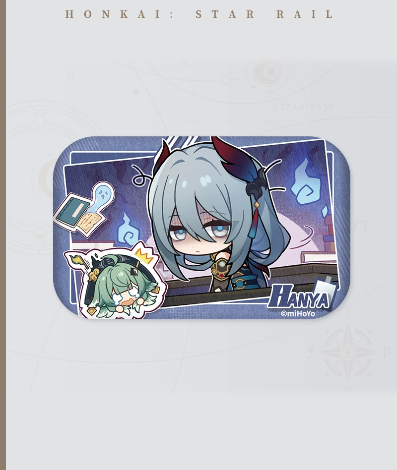 143-[Copy]HSR Cyrene Collection: Love Badge, Stand & Metal Bookmark