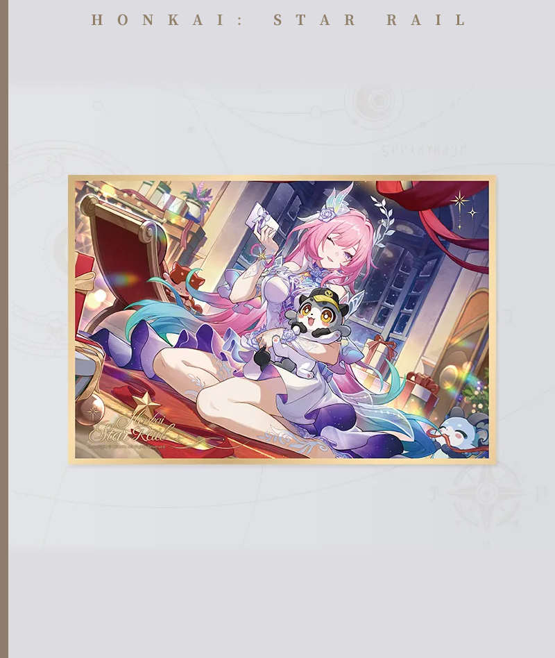 405-[Copy][Official Merch] Honkai: Star Rail Chibi Stand Adventures on the Astral Express