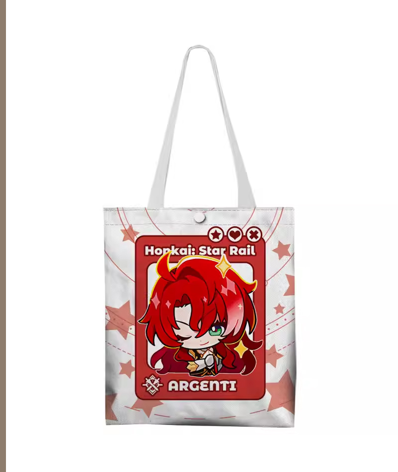 Honkai: Star Rail Chibi Canvas Tote Bag