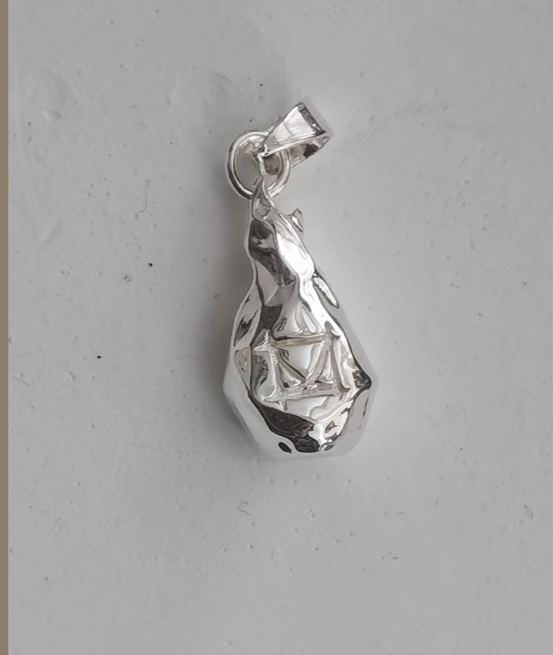 Honkai: Star Rail Titan Spark Solid Silver Necklace