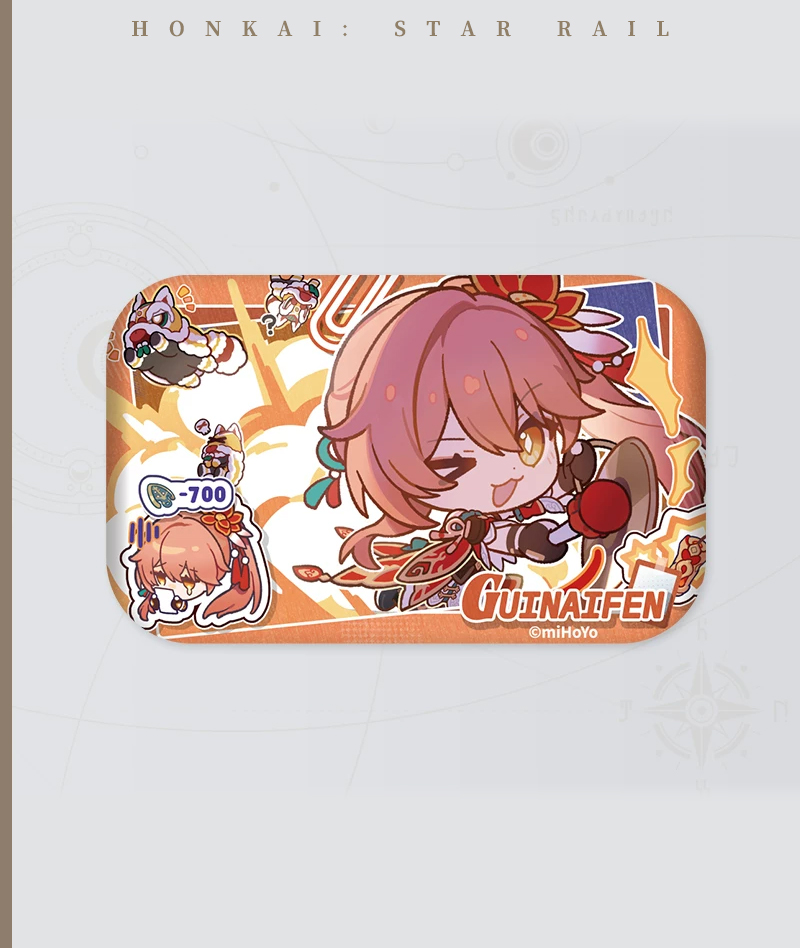 143-[Copy]HSR Cyrene Collection: Love Badge, Stand & Metal Bookmark