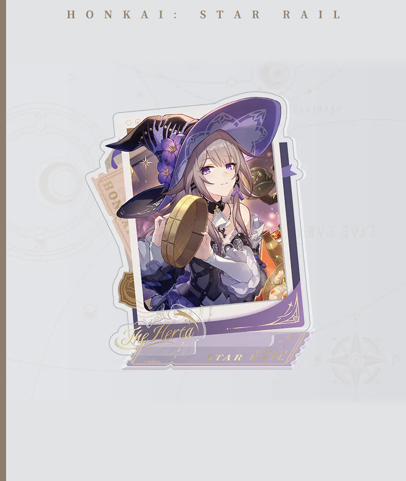 406-[Copy][Official Merch] Honkai: Star Rail Chibi Stand Adventures on the Astral Express