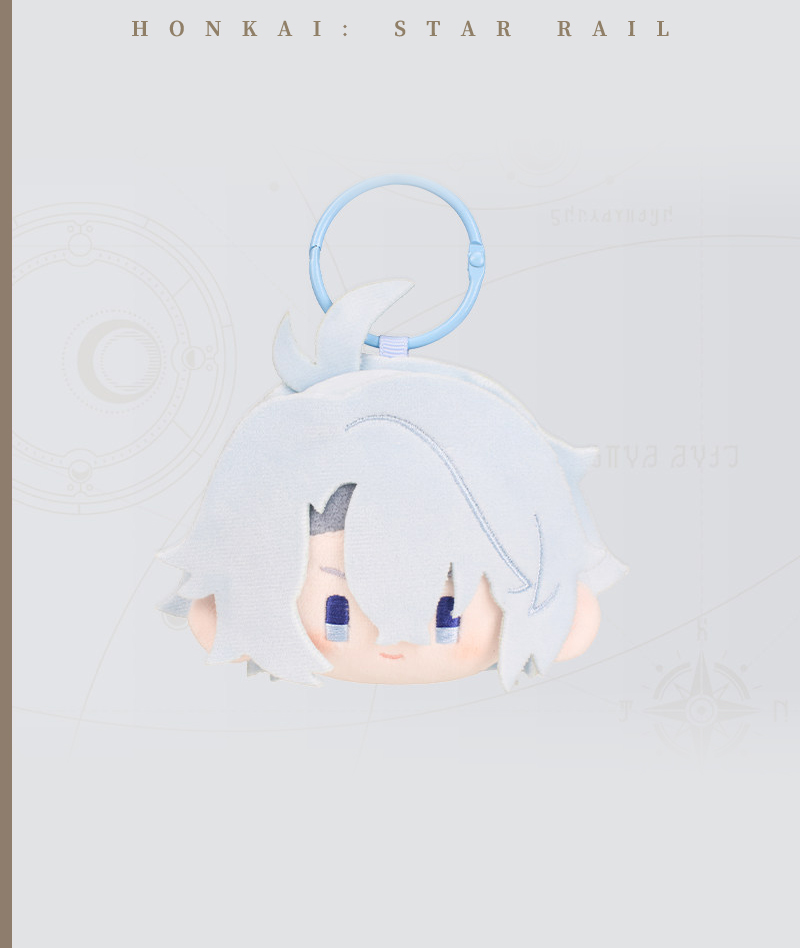 [Official Merch] HSR Plush Charm Big Head Series