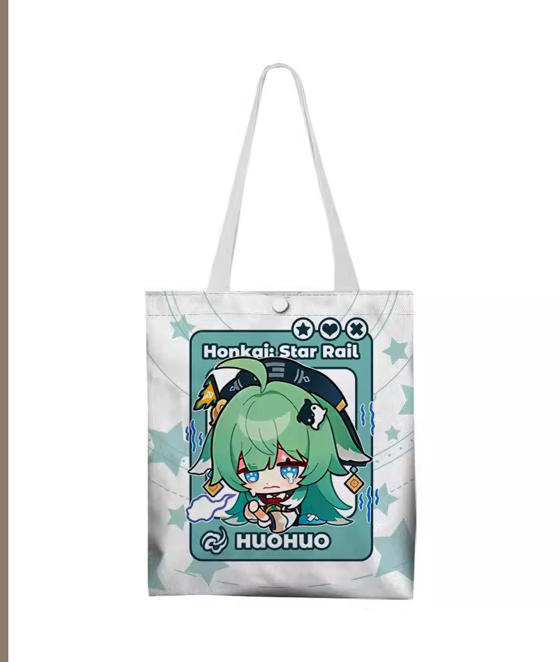 Honkai: Star Rail Chibi Canvas Tote Bag