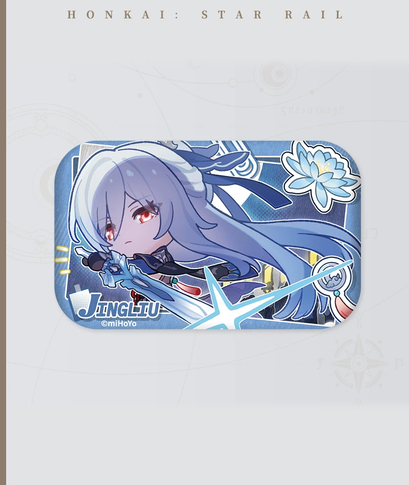 143-[Copy]HSR Cyrene Collection: Love Badge, Stand & Metal Bookmark