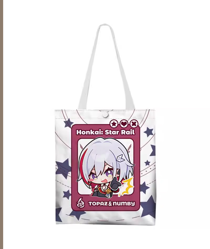 Honkai: Star Rail Chibi Canvas Tote Bag