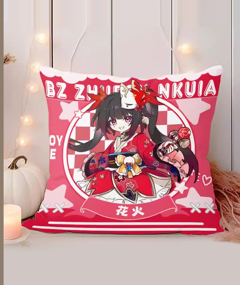 [Copy]Honkai: Star Rail kAFKA & Blade Throw Pillow