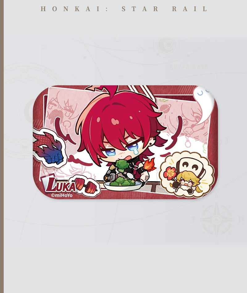 143-[Copy]HSR Cyrene Collection: Love Badge, Stand & Metal Bookmark