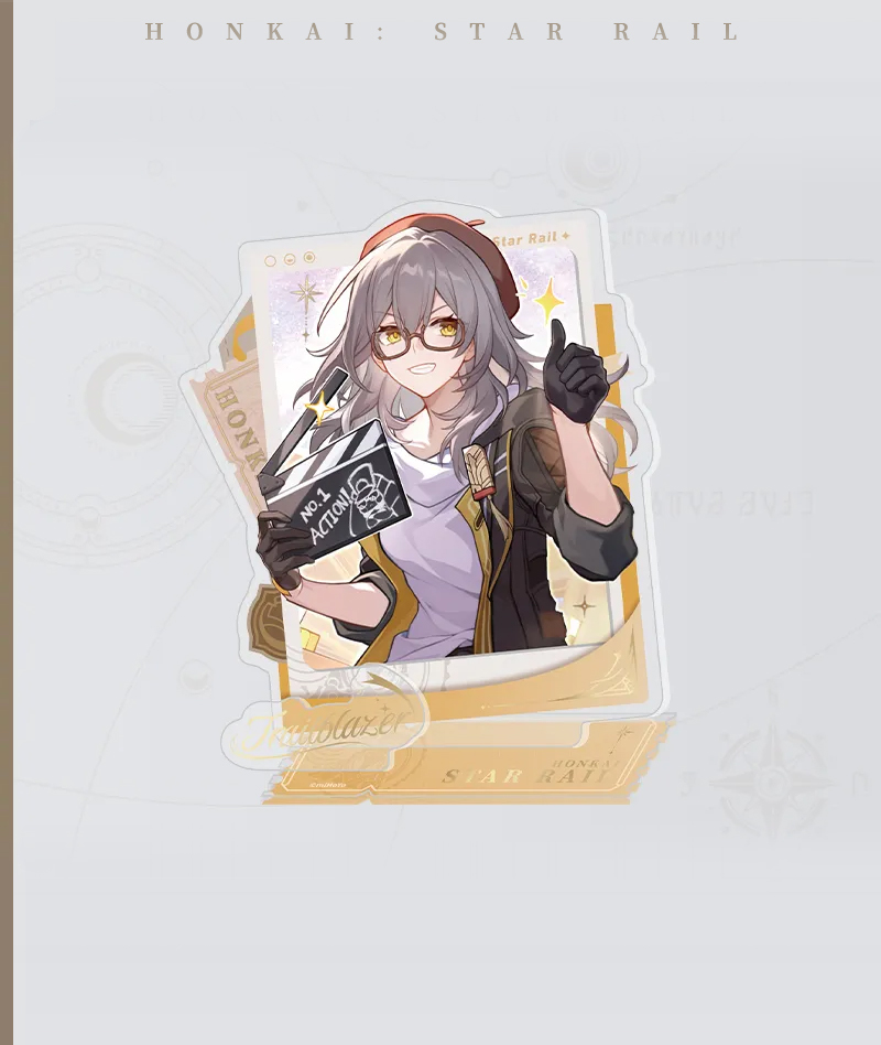 406-[Copy][Official Merch] Honkai: Star Rail Chibi Stand Adventures on the Astral Express