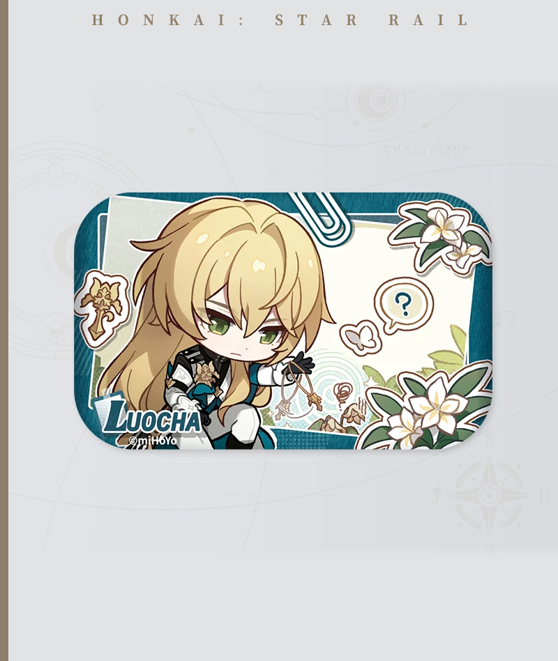 143-[Copy]HSR Cyrene Collection: Love Badge, Stand & Metal Bookmark