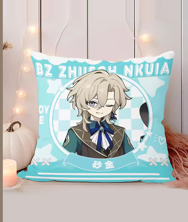[Copy]Honkai: Star Rail kAFKA & Blade Throw Pillow