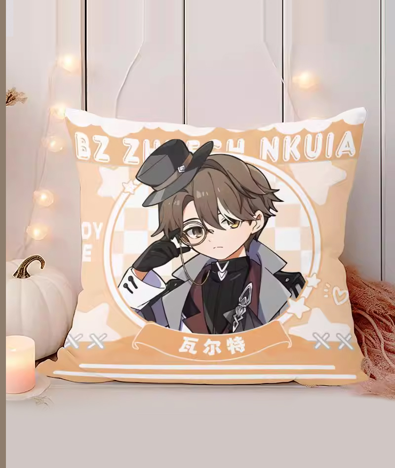 [Copy]Honkai: Star Rail kAFKA & Blade Throw Pillow