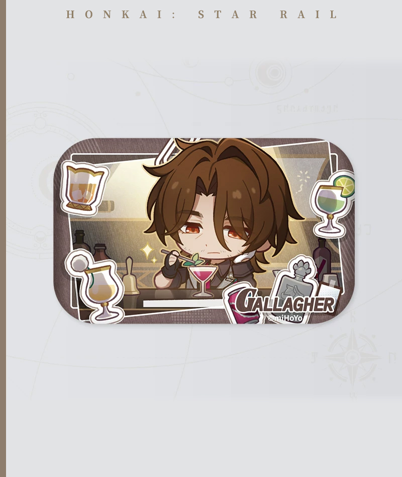 143-[Copy]HSR Cyrene Collection: Love Badge, Stand & Metal Bookmark