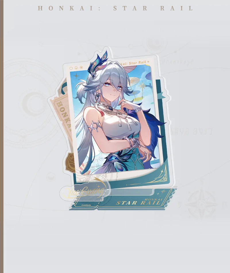 406-[Copy][Official Merch] Honkai: Star Rail Chibi Stand Adventures on the Astral Express