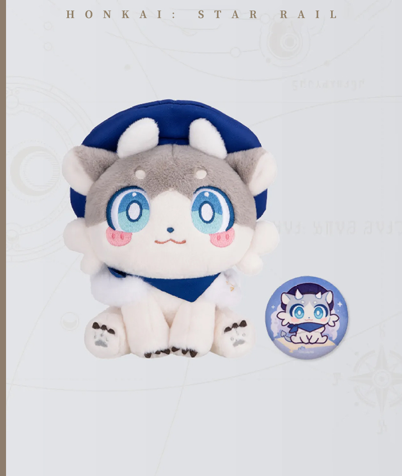 [Official Merch] Honkai: Star Rail Awooo Series Chimera Sitting Plush Doll