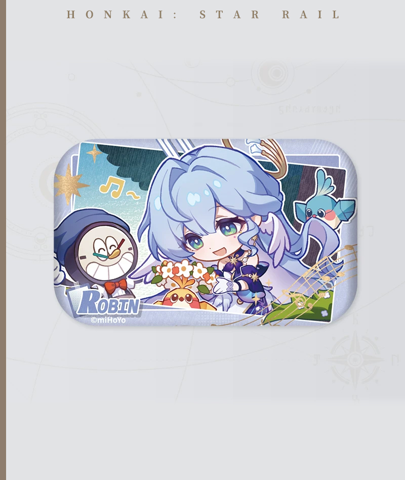 143-[Copy]HSR Cyrene Collection: Love Badge, Stand & Metal Bookmark