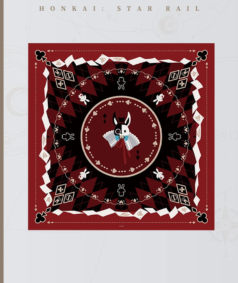 [Official Merch] HSR Character Impression Series Mulberry Silk Scarf Set - Sparxie Ver.