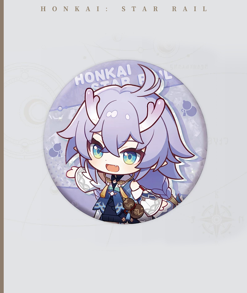 158-[Copy][Official Merch] Honkai: Star Rail Path of Nihility Character Series Badge