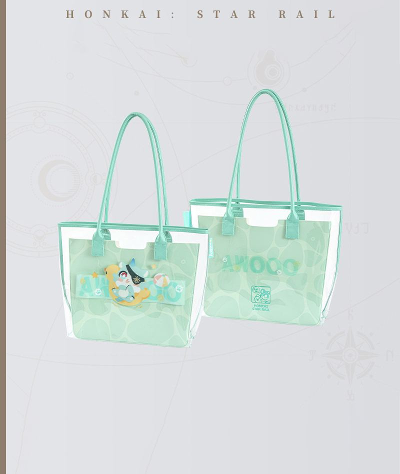[Copy][Copy][Official Merch]  Honkai: Star Rail  Awooo Series Chimera Jelly Tote Bag