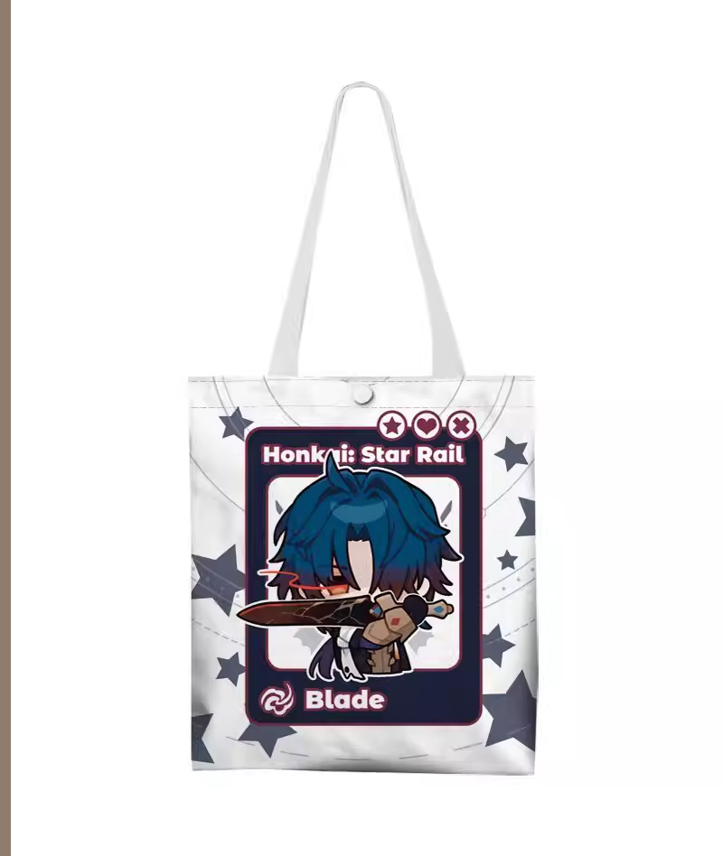 Honkai: Star Rail Chibi Canvas Tote Bag