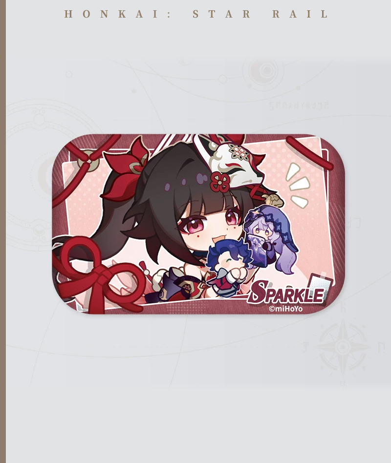 143-[Copy]HSR Cyrene Collection: Love Badge, Stand & Metal Bookmark