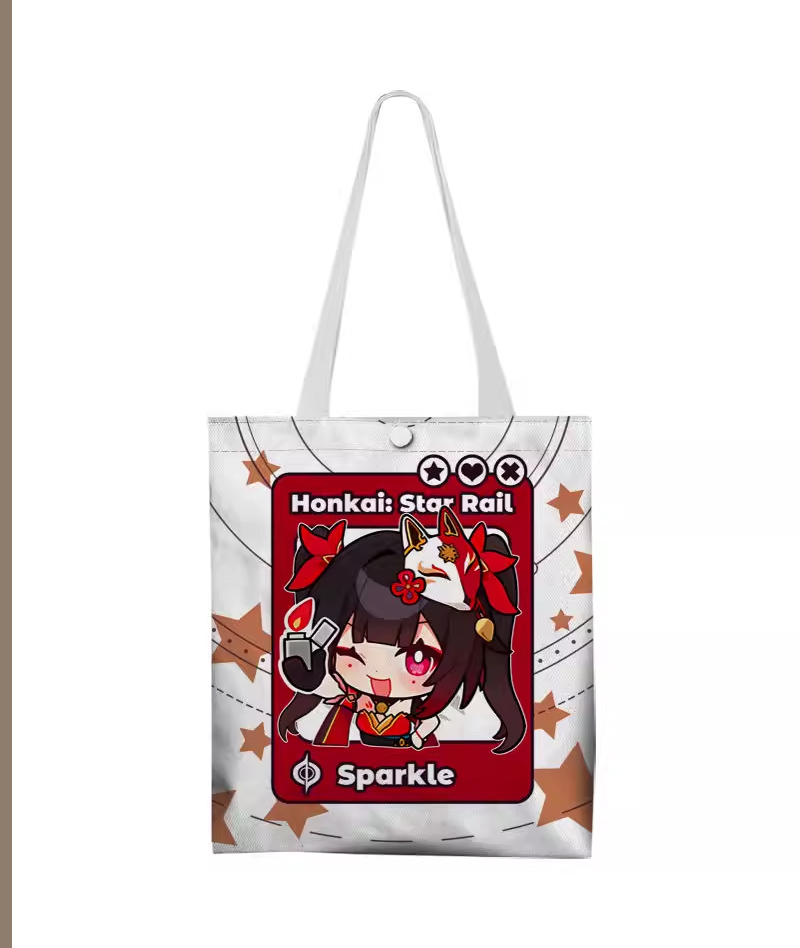 Honkai: Star Rail Chibi Canvas Tote Bag