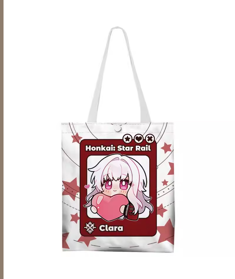 Honkai: Star Rail Chibi Canvas Tote Bag