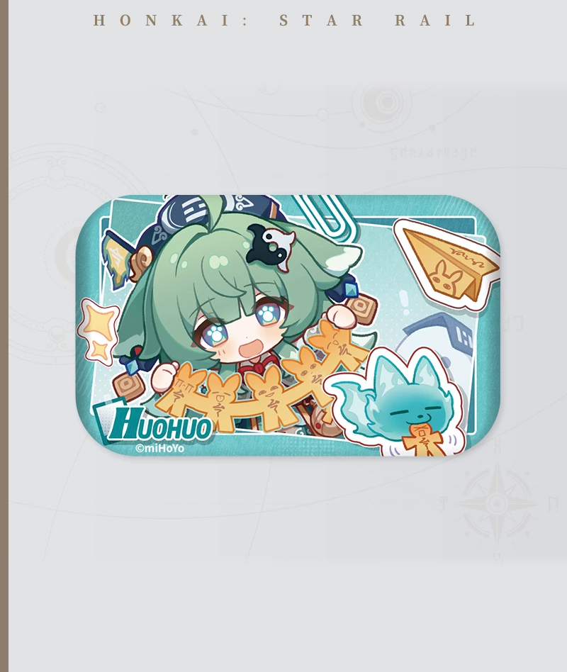143-[Copy]HSR Cyrene Collection: Love Badge, Stand & Metal Bookmark