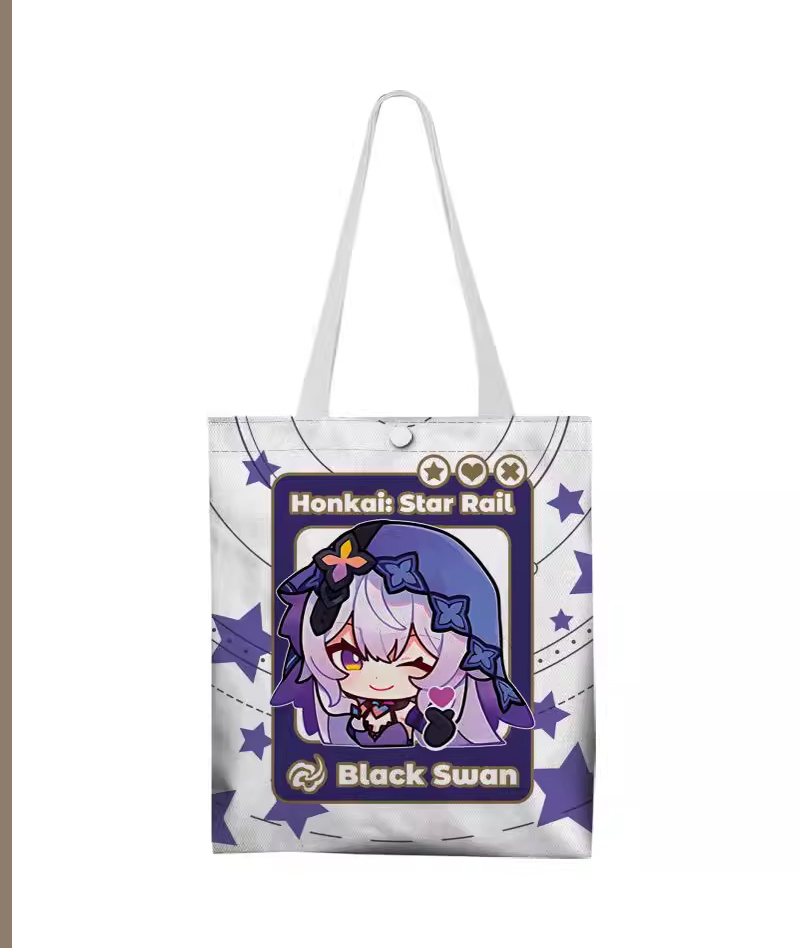 Honkai: Star Rail Chibi Canvas Tote Bag