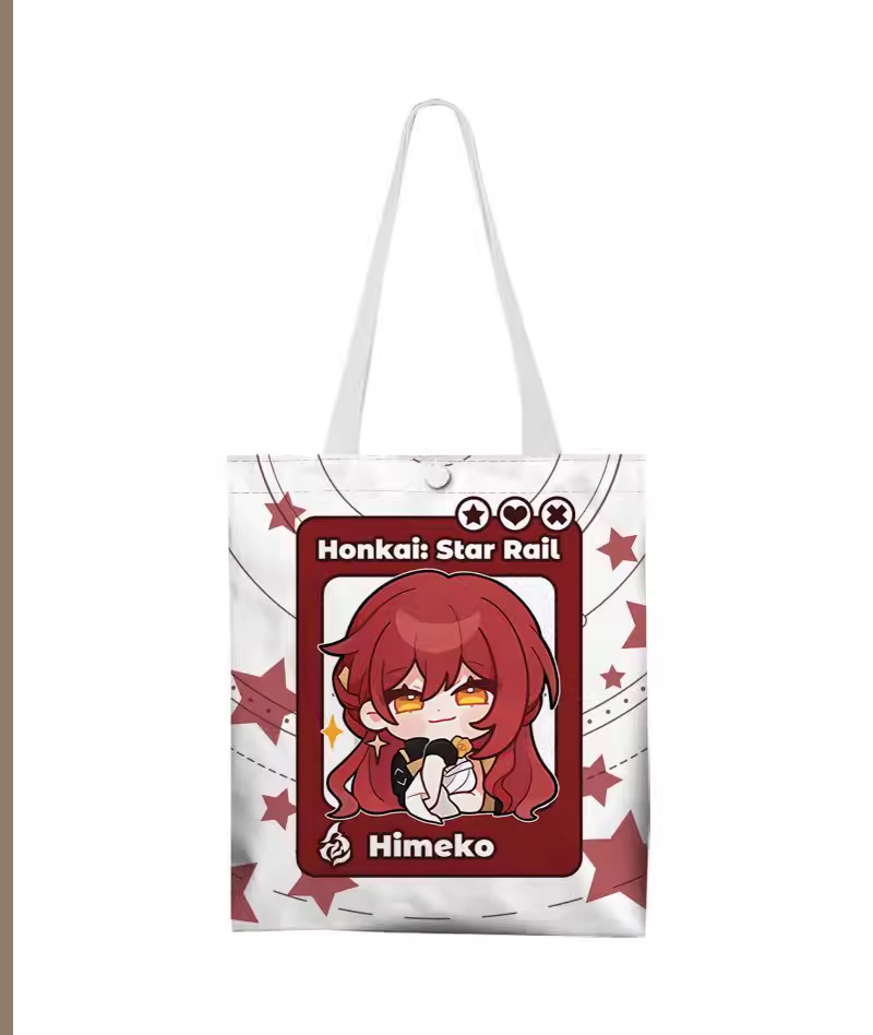 Honkai: Star Rail Chibi Canvas Tote Bag