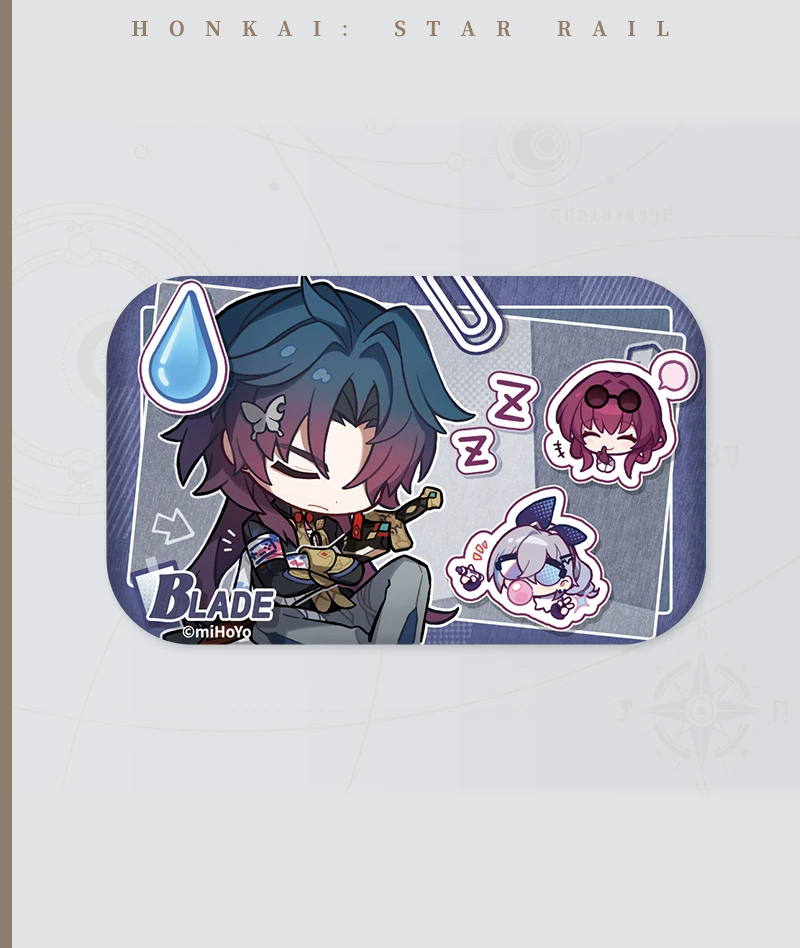 143-[Copy]HSR Cyrene Collection: Love Badge, Stand & Metal Bookmark