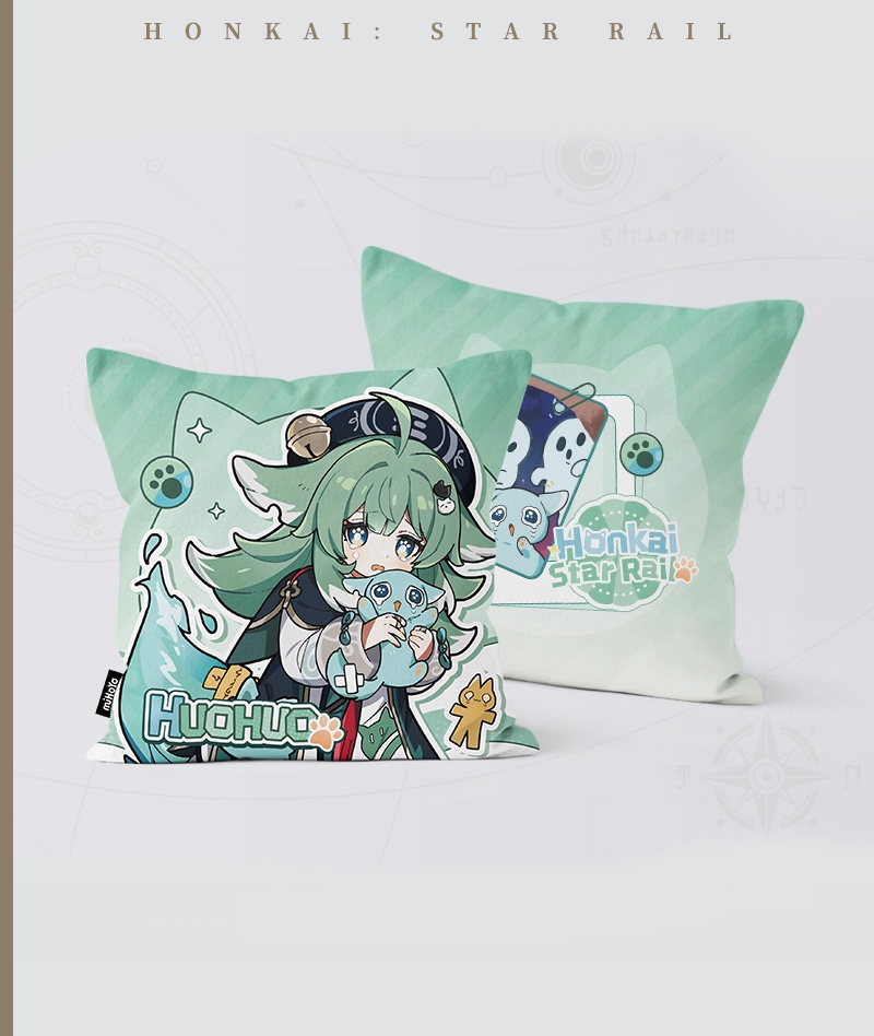 [Official Merch] HSR Chibi Cat Series Throw Pillow