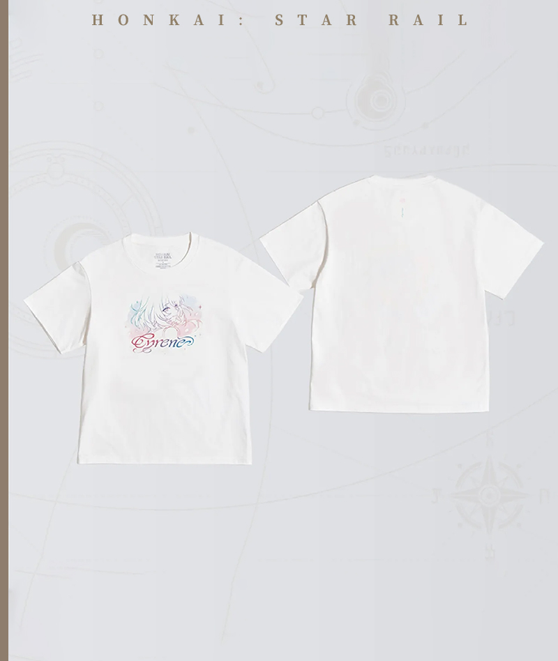 [Official Merch] Honkai: Star Rail "Memories of Journeying Together" T-Shirt