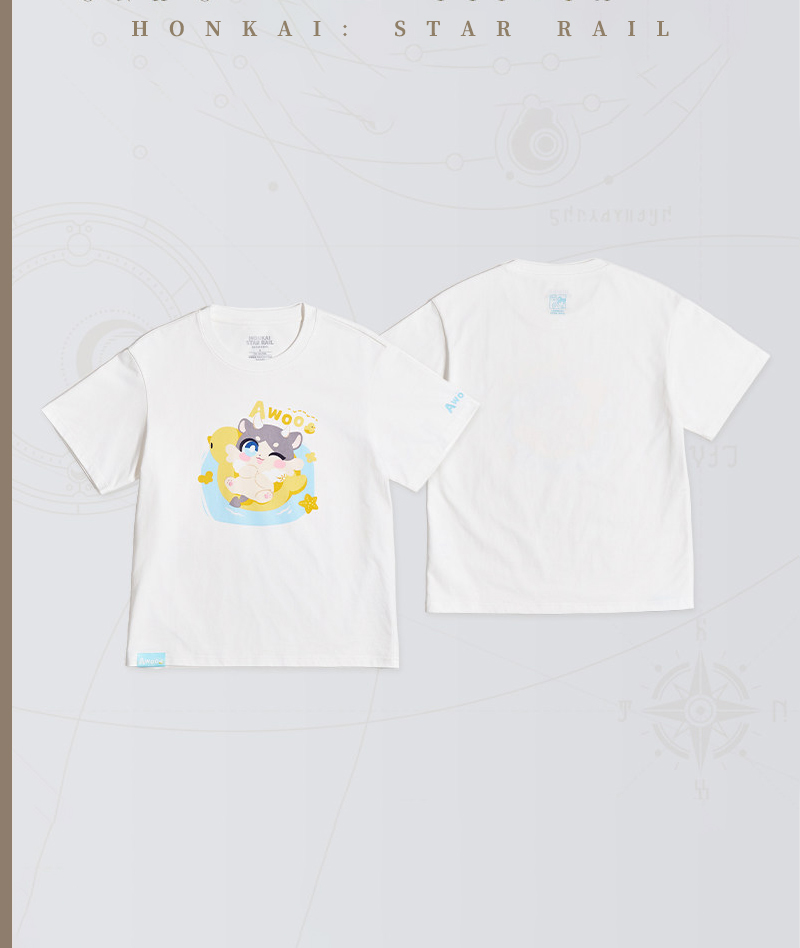 [Official Merch]  Honkai: Star Rail  Awooo Series T-Shirt