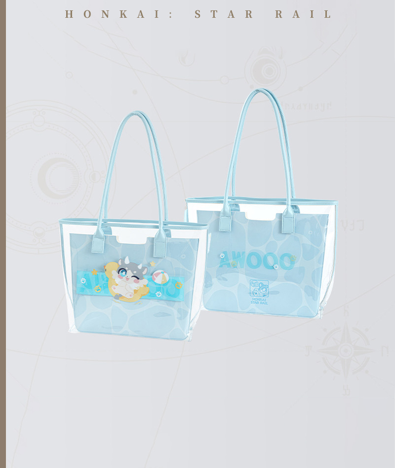 [Copy][Copy][Official Merch]  Honkai: Star Rail  Awooo Series Chimera Jelly Tote Bag