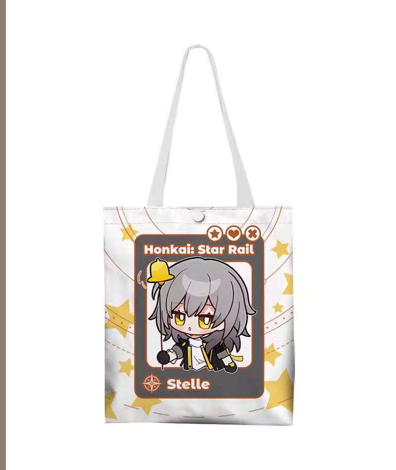 Honkai: Star Rail Chibi Canvas Tote Bag